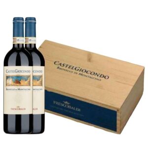 Vino CASTELGIOCONDO BRUNELLO DI MONTALCINO 2019 - 2 Bott IN CASSA DI LEGNO 75 cl