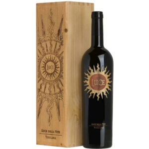 Vino rosso LUCE 2020 Toscana - Tenuta Luce- 75 cl con Cassa legno