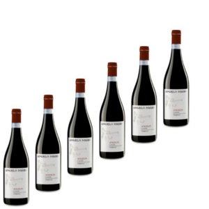 6 bottiglie Vino ANGELIN Langhe Nebbiolo DOC Cantina Angelo Negro 75cl